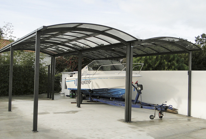 Vente et pose de carports alu - La Fermeture Parisienne - Montigny-le-Bretonneux - 78