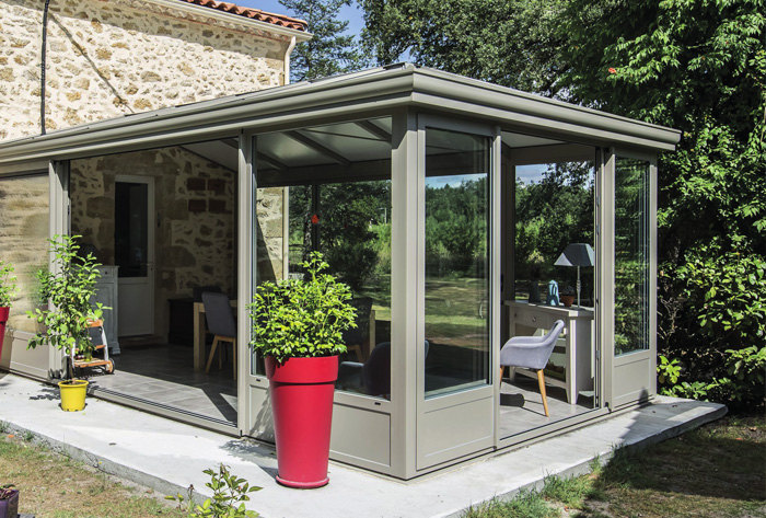 Vente et intallation de verandas aluminium - La Fermeture Parisienne - Paris - Yvelines - Hauts-de-Seine