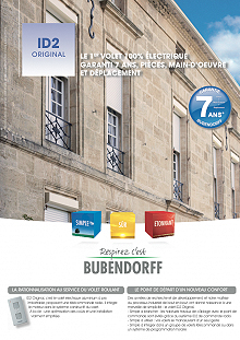 Volets roulant Bubendorff ID2 Original - - Le store parisien.