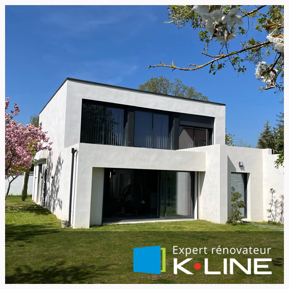 Menuiseries en aluminium KLINE dans l'Essonne - La Fermeture Parisienne