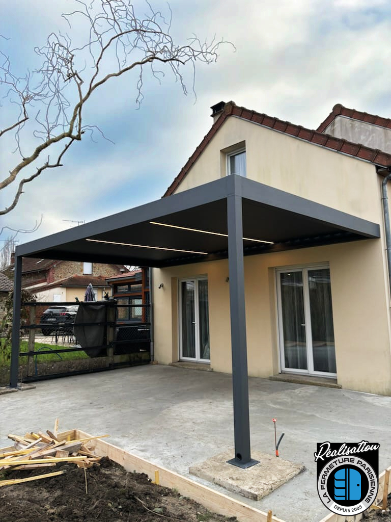 Porte aluminium Kline - Yvelines - La Fermeture Parisienne - Expert Rénovateur Kline 78