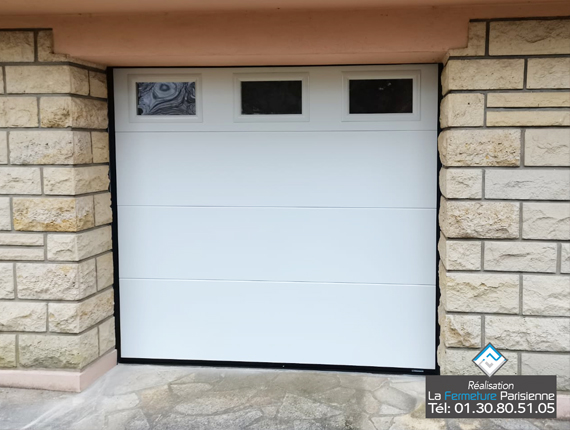 Pose de portes de garage à Paris - La Fermeture Parisienne - Paris et Yvelines